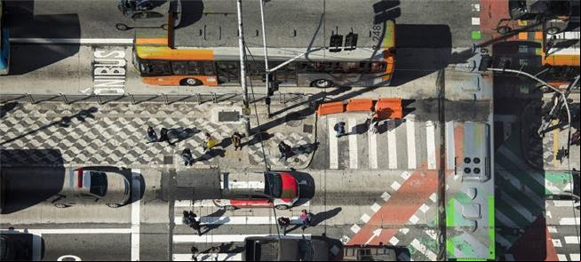 Paulista x Consolação em São Paulo: imagem com dup