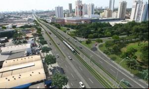 Perspectiva do VLT, na Avenida da Fernando Correa