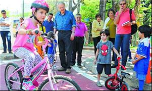 Prefeito Marcio Lacerda inaugurou ciclovia para cr