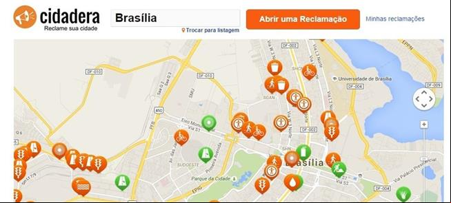 Problemas em sua cidade? Use o Cidadera