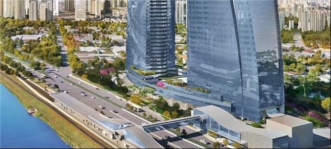 Projeção da futura estação João Dias
