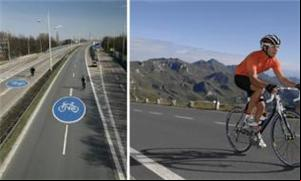 Projeto de autoestrada exclusivo para ciclistas