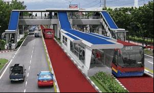 Projeto do BRT nas vias da cidade de Manaus