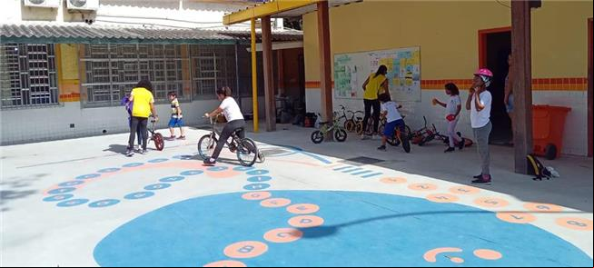 Projeto em 2023 na Escola Municipal Sítio do Ipê,