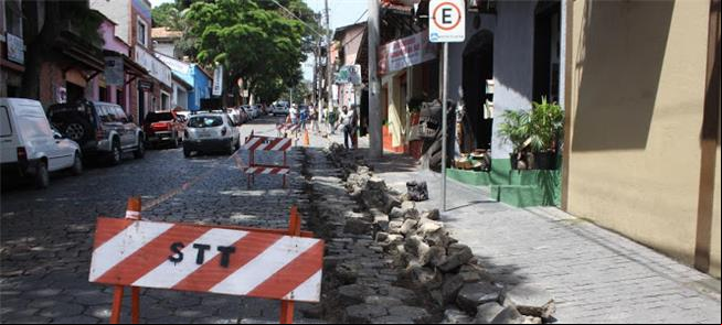 Projeto piloto no centro de Embu das Artes
