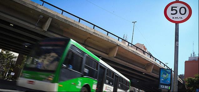 Redução de velocidades em SP