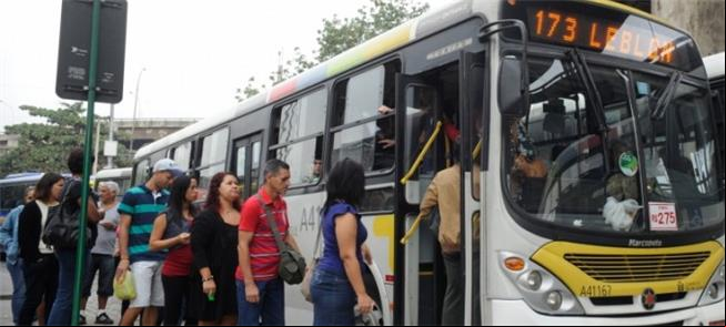 RJ: mais de 30' no trajeto de ida e volta para o t