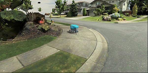 Robô virtual circula pelo clone de um bairro em Se