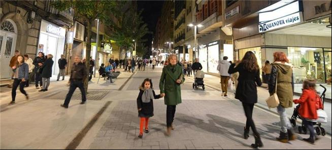 Ruas para andar sem pressa em Pontevedra, na Galíc