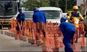 Segundo STTU, obras devem ser reinicadas em fevere