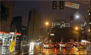 Semáforos em São Paulo