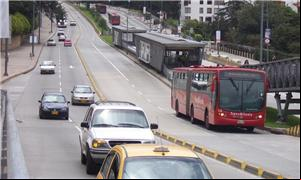 Sistema Transmilênio na Colômbia
