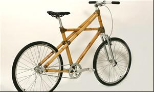 Todo o quadro da bike é feito de bambu