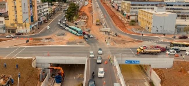 Túnel em Taguatinga (DF): R$ 275 milhões para mais