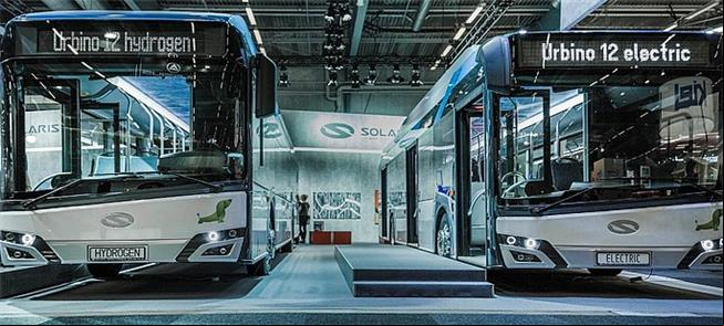 Urbino 12, exposto em evento da UITP na Suécia