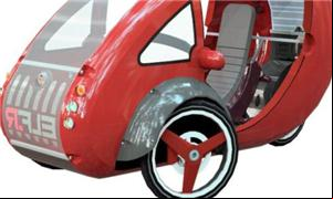 Veículo utiliza energia das pedaladas além da elét
