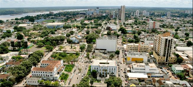 Vista aérea de Porto Velho (RO)