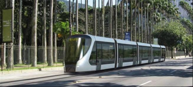 VLT na rua do Jardim Botânico, no Rio